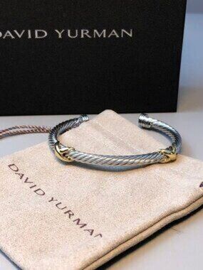 David Yurman sterling silver bracelet-8